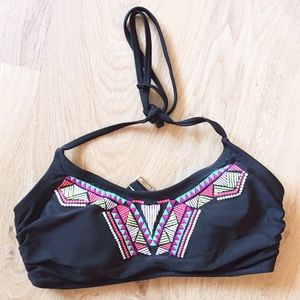 Bandeau swim halter